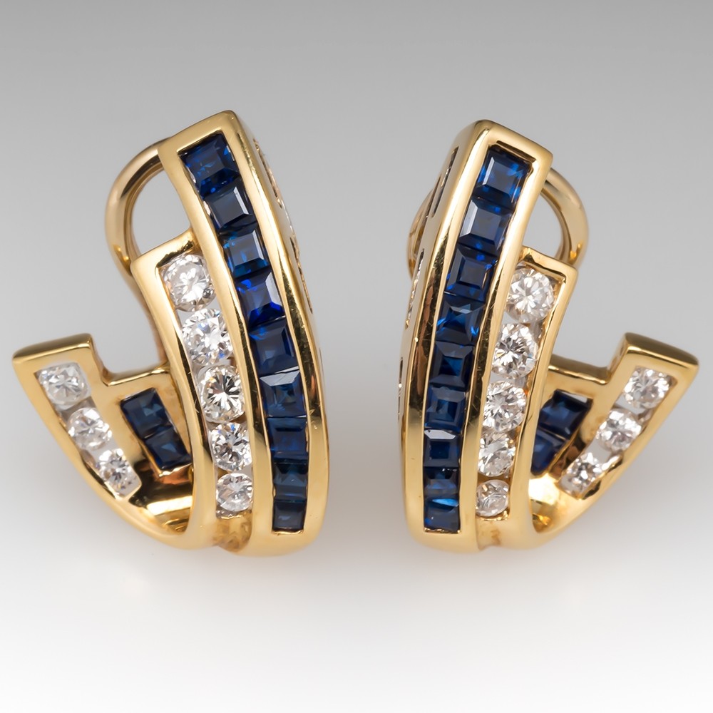 Huggie earrings 18k gold clearance