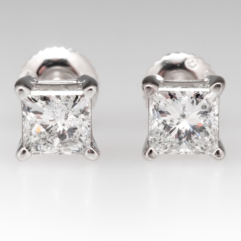 1.5 ctw diamond earrings