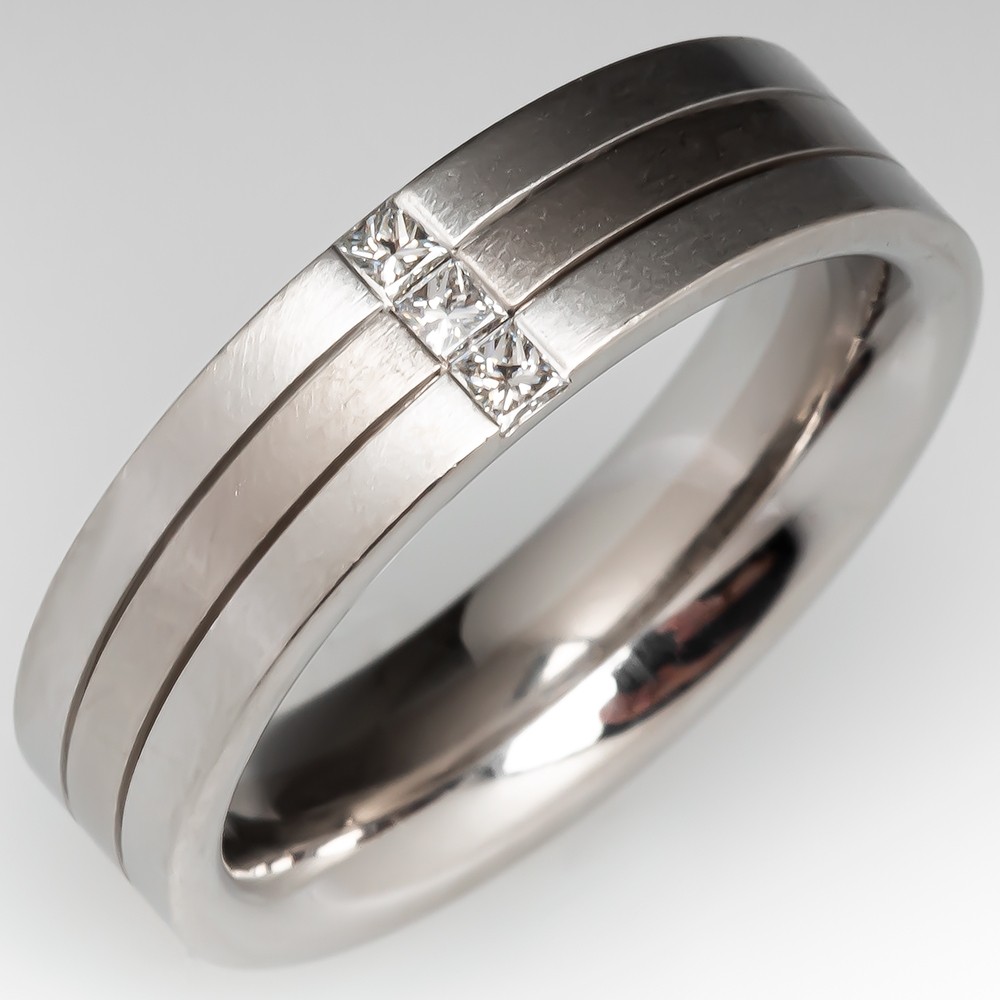 Christian Bauer Mens Wedding Band Ring 