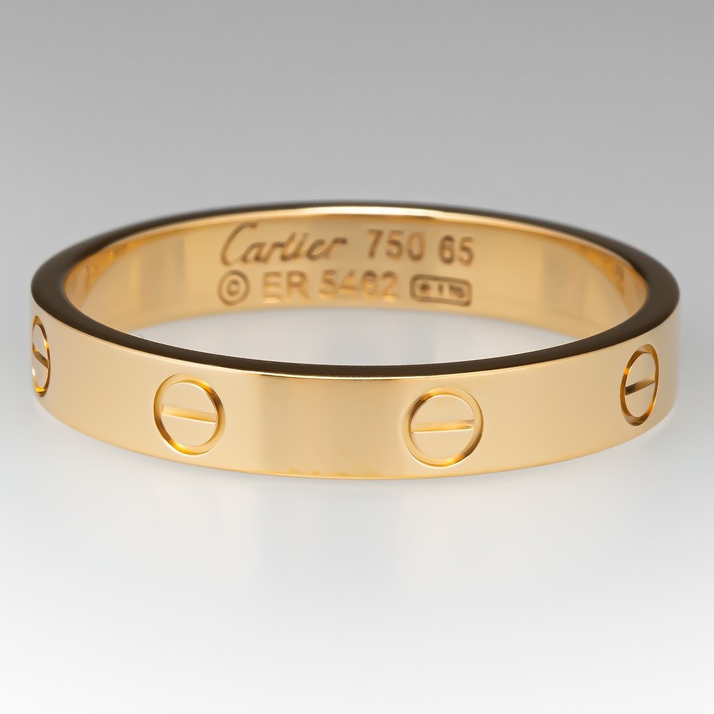 Cartier mens wedding ring