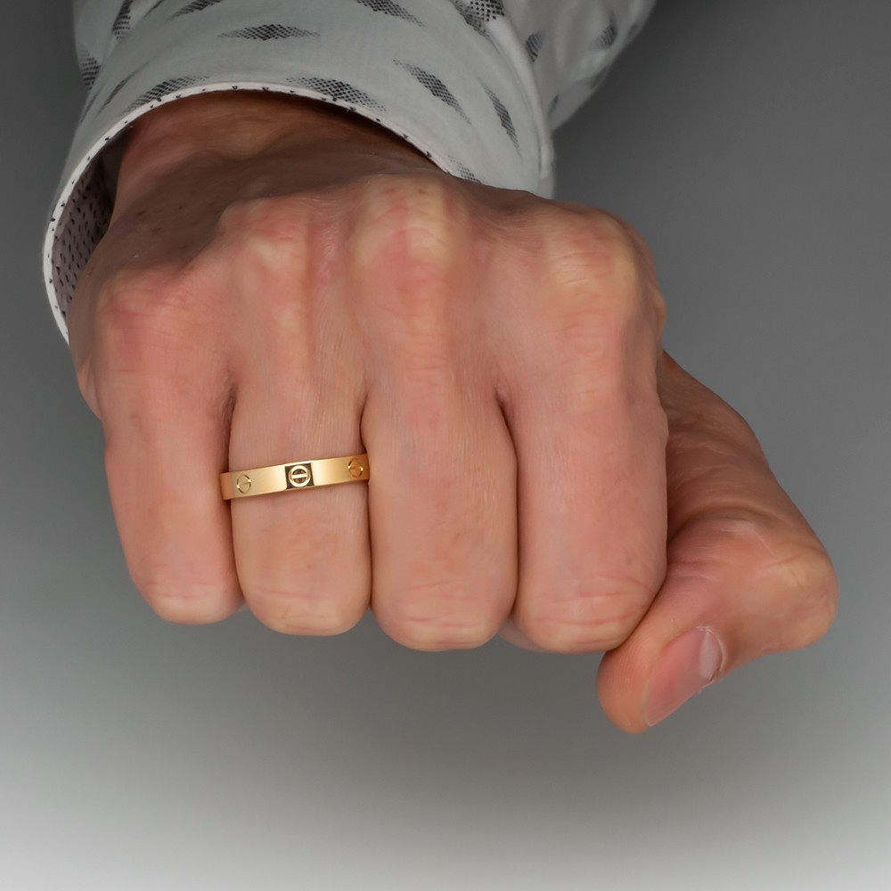 cartier men's rings