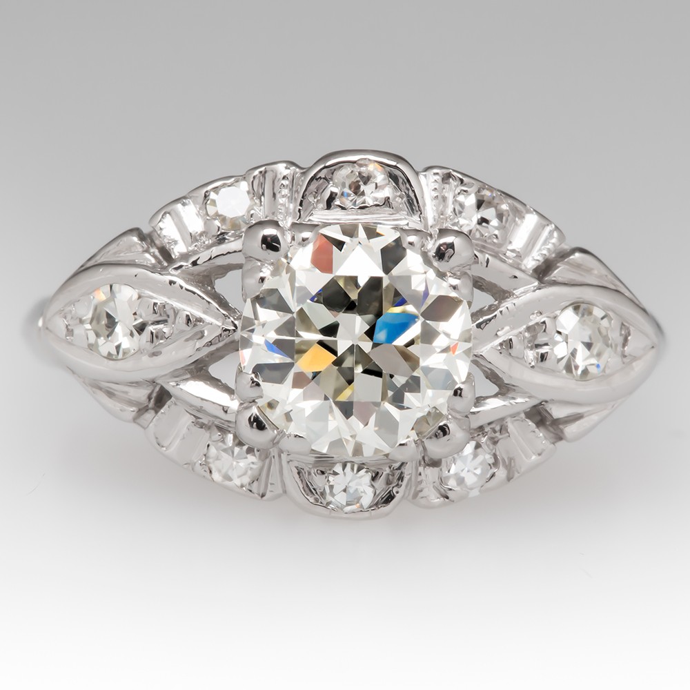Diamond Engagement Rings Vintage 31