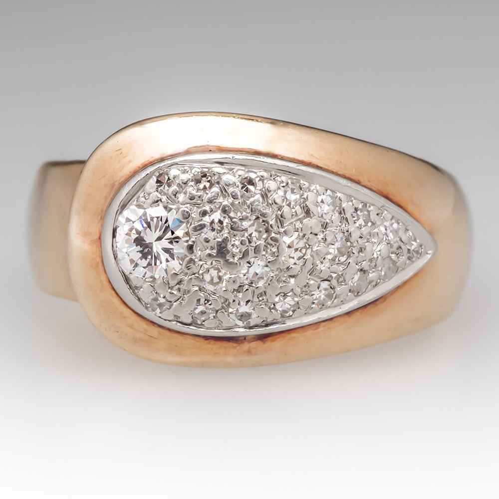 estate cocktail rings