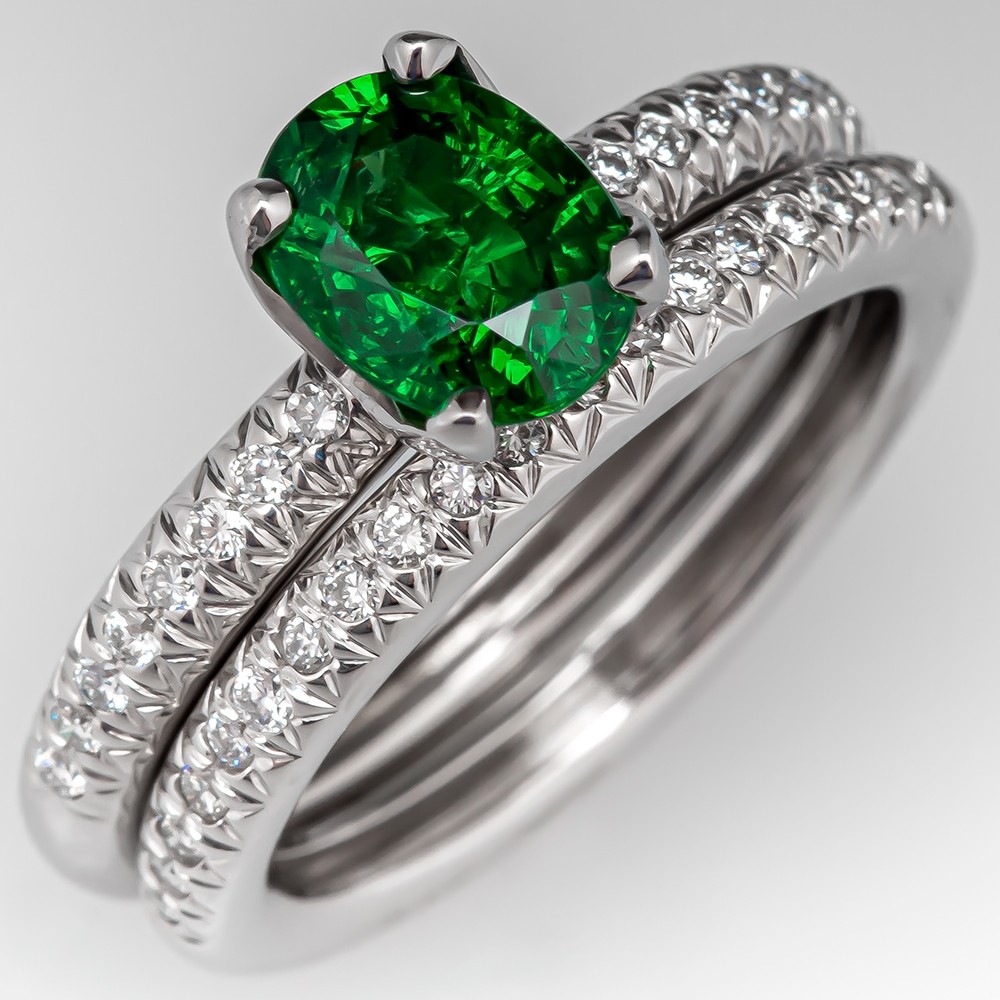 2.24 Ct VVS1 Garnet Modernist Halo Engagement Wedding Ring 14K Rose Gold Plated 