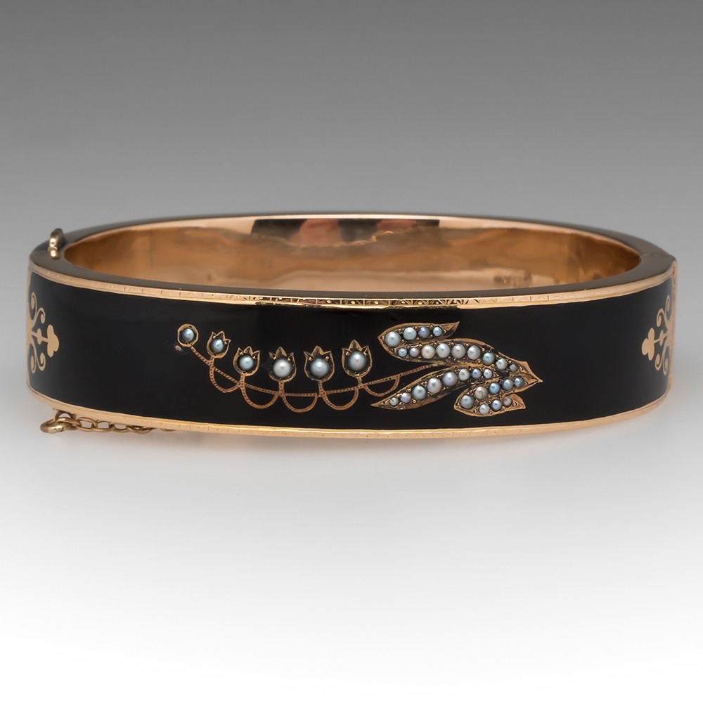 victorian mourning bracelet