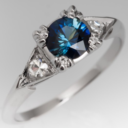 sapphire engagement rings blue green montana eragem