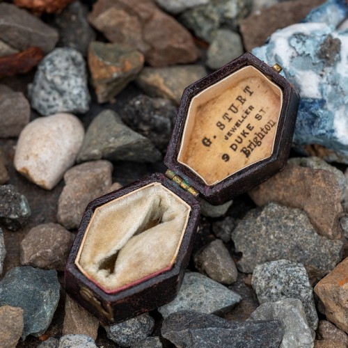 antique engagement ring box